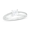 Previously Owned - 1.00 CT. Princess-Cut Diamond Solitaire Engagement Ring in 14K White Gold (I/I1)