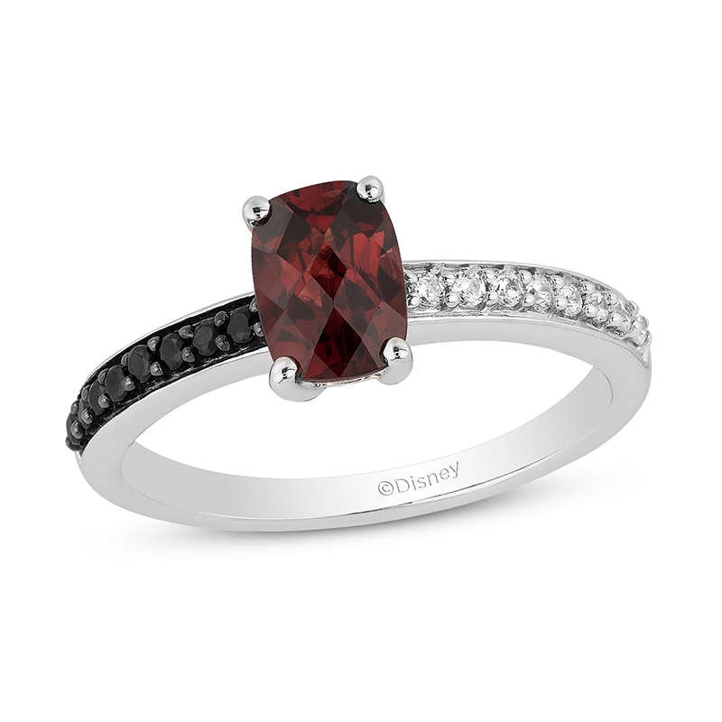 Previously Owned - Disney Treasures 101 Dalmatians Garnet and 0.17 CT. T.W. Ring in Sterling Silver|Peoples Jewellers