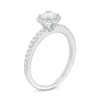 Thumbnail Image 1 of Previously Owned - 0.75 CT. T.W. Diamond Frame Engagement Ring in 14K White Gold