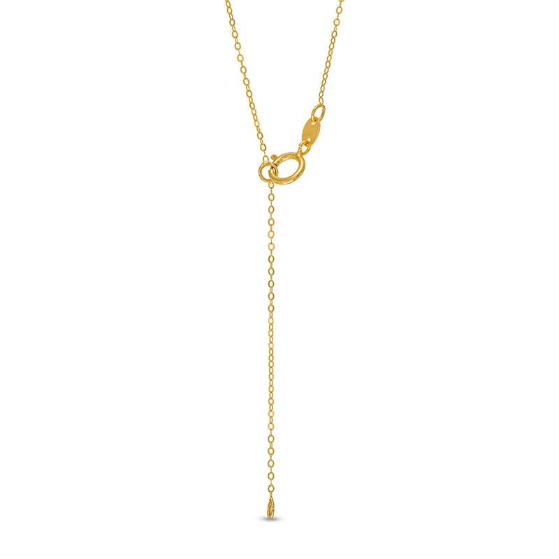 Previously Owned - Diamond-Cut Lock Pendant in 10K Gold|Peoples Jewellers