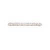 Previously Owned - 0.10 CT. T.W. Diamond Alternating Marquise Wedding Band in 10K Rose Gold