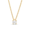 Thumbnail Image 0 of Previously Owned - 0.15 CT. Diamond Solitaire Pendant in 10K Gold (J/I3)