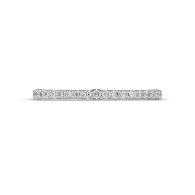 Previously Owned - TRUE Lab-Created Diamonds by Vera Wang Love 0.23 CT. T.W. Anniversary Band in 14K White Gold