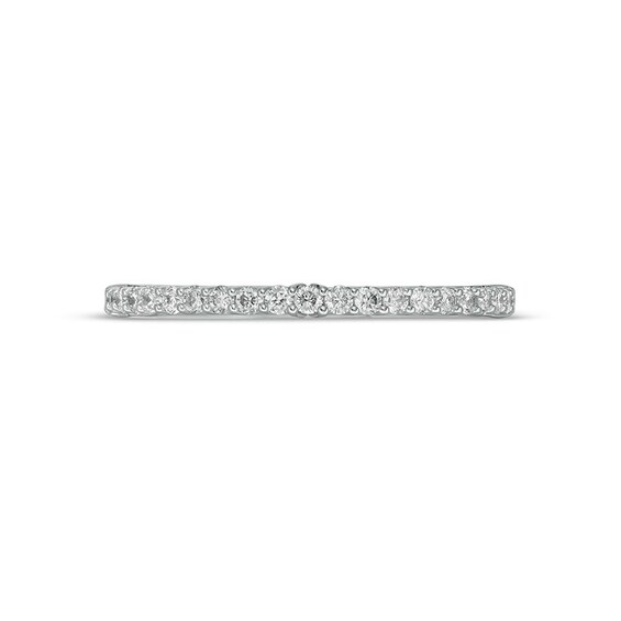 Previously Owned - TRUE Lab-Created Diamonds by Vera Wang Love 0.23 CT. T.W. Anniversary Band in 14K White Gold