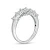 Previously Owned - 1.23 CT. T.W. Princess-Cut Lab-Created Diamond Five Stone Band in 14K White Gold (F/VS2)