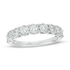Thumbnail Image 0 of Previously Owned - 0.50 CT. T.W. Diamond Nine Stone Anniversary Band in 10K White Gold