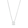 Thumbnail Image 0 of Previously Owned - 0.33 CT. Lab-Created Diamond Solitaire Pendant in 14K White Gold (F/SI2)