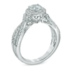 Thumbnail Image 2 of Previously Owned - 1.20 CT. T.W. Diamond Triple Row Engagement Ring in 14K White Gold (I/I1)