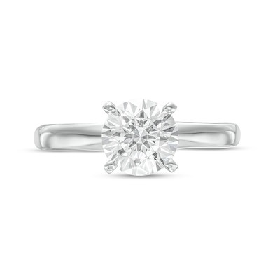 Previously Owned - 1.20 CT. Diamond Solitaire Engagement Ring in 14K White Gold (J/I3)