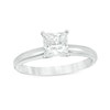 Thumbnail Image 0 of Previously Owned - 1.50 CT. Princess-Cut Diamond Solitaire Engagement Ring in 14K White Gold (J/I3)