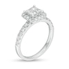 Thumbnail Image 2 of Previously Owned - 1.00 CT. T.W. Quad Princess-Cut Diamond Frame Engagement Ring in 14K White Gold