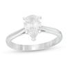 Thumbnail Image 0 of Previously Owned - 1.00 CT. Pear-Shaped Diamond Solitaire Engagement Ring in 14K White Gold (K/I3)