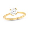 Thumbnail Image 1 of Previously Owned - Trouvaille Collection 1.00 CT. Diamond Solitaire Engagement Ring in 18K Gold (F/I1)