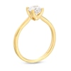 Thumbnail Image 3 of Previously Owned - Trouvaille Collection 1.00 CT. Diamond Solitaire Engagement Ring in 18K Gold (F/I1)