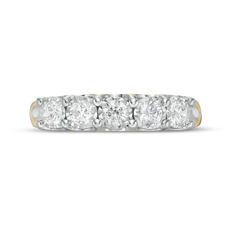 Previously Owned - 0.50 CT. T.W. Diamond Five Stone Anniversary Ring in 10K Gold|Peoples Jewellers