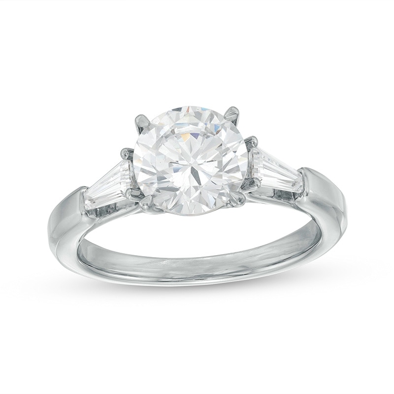 Previously Owned - 2.50 CT. T.W. Lab-Created Diamond Engagement Ring in 14K White Gold (F/I1)|Peoples Jewellers