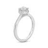 Thumbnail Image 2 of Previously Owned - 0.62 CT. T.W. Lab-Created Diamond Frame Engagement Ring in 14K White Gold (F/SI2)