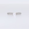 CT. Canadian Certified Princess-Cut Diamond Solitaire Engagement Ring in 14K White Gold (I/I1