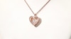 Unstoppable Love™ 0.53 CT. T.W. Diamond Heart Pendant and Drop Earrings Set in 10K Rose Gold