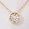 0.23 CT. T.W. Diamond Frame Pendant in 10K Gold