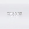 1.45 CT. T.W. Diamond Past Present Future® Ring in 14K White Gold (I/I2)