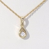 CT. T.W. Diamond Solitaire Teardrop Pendant and Stud Earrings Set in 10K Gold