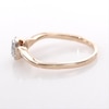 0.145 CT. T.W. Composite Diamond Promise Ring in 10K Rose Gold