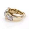 1.69 CT. T.W. Diamond Double Frame Twist Bridal Set in 10K Gold