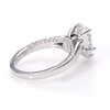 Vera Wang Love Collection 2.29 CT. T.W. Certified Pear-Shaped Diamond Engagement Ring in 14K White Gold (I/SI2)