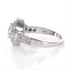 0.58 CT. T.W. Diamond Marquise Double Frame Bypass Ring in 10K White Gold