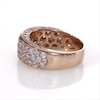 2.11 CT. T.W. Diamond Multi-Row Band in 14K Rose Gold