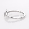 Diamond Accent Dolphin Stackable Ring in Sterling Silver