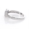 0.146 CT. T.W. Composite Diamond Cushion Frame Ring in 10K Gold