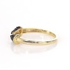 0.18 CT. T.W. Black Diamond Spike Open Shank Ring in 10K Gold