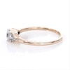 0.37 CT. T.W. Diamond Tri-Sides Engagement Ring in 10K Rose Gold