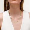 3.0mm Herringbone Chain Necklace in Solid 10K Gold - 18"