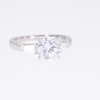 2.50 CT. T.W. Certified Lab-Created Diamond Engagement Ring in 14K White Gold (F/I1)