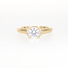 Vera Wang Love Collection CT. T.W. Diamond Collar Engagement Ring in 14K Gold