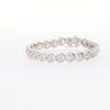 3.00 CT. T.W. Multi-Diamond Link Bracelet in 10K White Gold