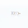 Trouvaille Collection CT. T.W. DeBeers®-Graded Diamond Solitaire Stud Earrings in 14K Gold (F/I1