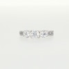 1.00 CT. T.W. Diamond Miracle Past Present Future® Engagement Ring in 10K White Gold (I/I2)