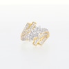 1.00 CT. T.W. Diamond Bypass Ring in 10K Gold