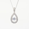 Unstoppable Love™ 1.50 CT. T.W. Diamond Teardrop Pendant in 10K White Gold