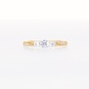 0.50 CT. T.W. Diamond Past Present Future® Engagement Ring in 10K Gold (I/I2)