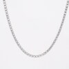 Italian Gold 5.00 CT. T.W. Certified Necklace in 18K White Gold (I/SI2)