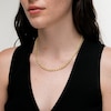 2.5mm Double Rope Chain Necklace in Hollow 10K Gold - 18"