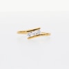 0.30 CT. T.W. Diamond Trio Bypass Ring in 10K Gold