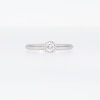 CT. Diamond Miracle Solitaire Engagement Ring in 14K White Gold