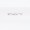 0.30 CT. T.W. Marquise and Round Diamond "XO" Stackable Anniversary Band in 10K White Gold