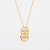 Unstoppable Love™ 0.15 CT. T.W. Diamond Interlocking Circles Pendant in Sterling Silver with 14K Gold Plate